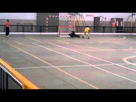 falta directa ramon HC Cambre - Obradoiro Benjamin