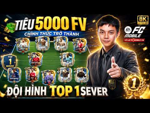 Tiêu 5000 FV Chơi Full Sự Kiện UTOTS Update Đội Hình TOP 1 Server FC Mobile VN Cùng Vũ Liz