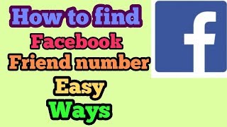 How to find anyone mobile number on facebook||how to find friend mobile number on👉facebook