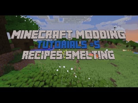 Neale Gaming - Minecraft Modding Tutorial 1.7.2 #5 - Recipes and Smelting