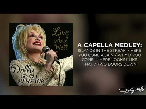 Video thumbnail for A Cappella Medley: Islands in the Stream / Here You Come Again / Why’d You Come In Here Lookin’ Like That? / Two Doors Down (Live)