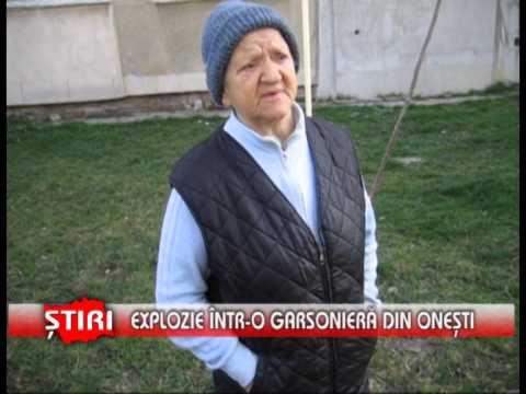 Explozie într-o garsonieră din Oneşti - www.1tvbacau.ro (31.03.2014)