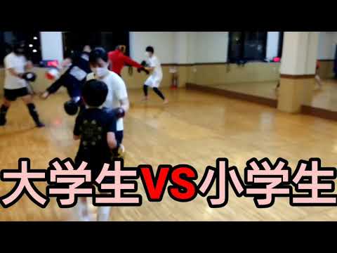 🔴キックボクシングスパーリング 大学生VS小学生｜つくばキックボクシング