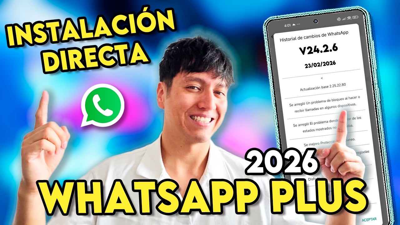 WHATSAPP PLUS ULTIMA VERSIÓN SIN VINCULACIÓN FEBRERO 2026 🔥DESCARGAR WHATSAPP PLUS SIN VINCULACIÓN