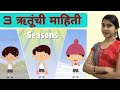ऋतू मराठी ऋतू SEASONS Winter Summer Rainy RUTU Hiwala Unhala Pavsala VedasClas