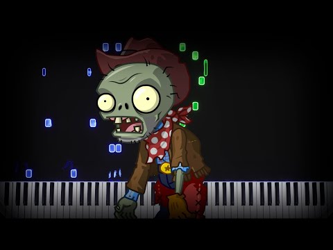 First Wave (Wild West) | Plants Vs. Zombies 2 | Piano Tutorial