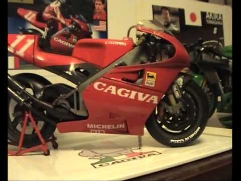 CAGIVA 500 JOHN KOCINSKI REVELL 1/9 SCALE KIT