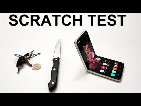 Samsung Galaxy Z Flip 3 - SCRATCH TEST