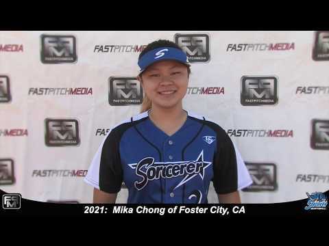 2021 Mika Chong Athletic Catcher and Third Base Softball Skills Video - Sorcerer Williams