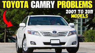 5 Common problems with Toyota Camry 2007–2011(How to Fix Them)