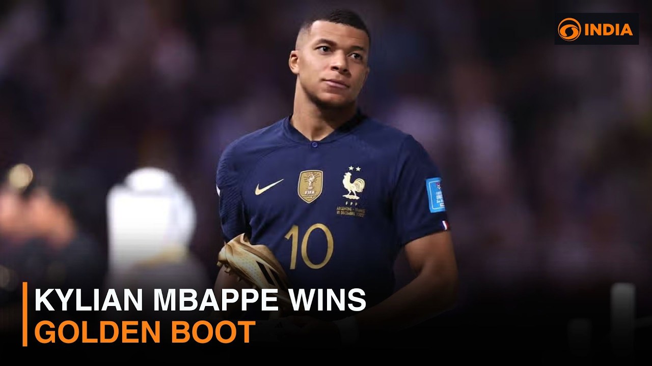 Kylian Mbappe wins the World Cup 2026 Golden Boot