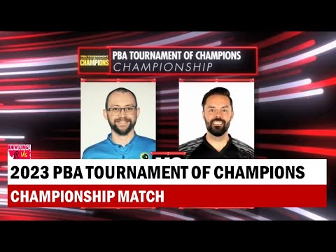 2023 PBA Tournament of Champions | 2nd Major of 2023 Season | EJ Tackett vs Jason Belmonte