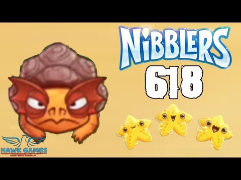 Fruit Nibblers Level 618 - 3 Stars Walkthrough, No Boosters