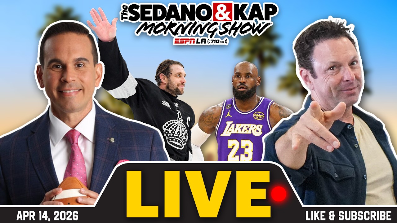 Can First Option LeBron Carry Lakers? Kings CLINCH, UCLA WBB Makes History - Sedano & Kap 04/14/26