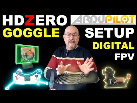 HDZero FPV Goggle with ARDUPILOT! Complete setup guide.