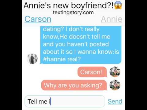 Carson asks Annie out!/Annie's new boyfriend?!😱🖤/fake