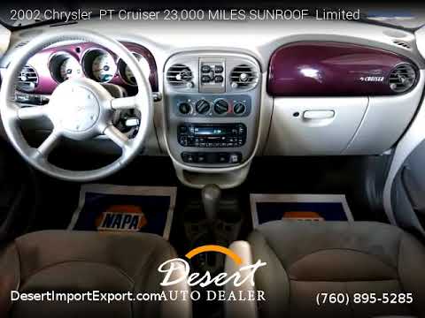 2002 Chrysler  PT Cruiser 23,000 MILES SUNROOF  - Desert Auto Dealer
