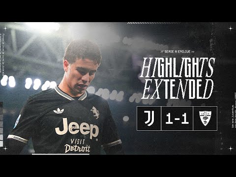 Extended HIGHLIGHTS Juventus 1-1 Lecce | Serie A