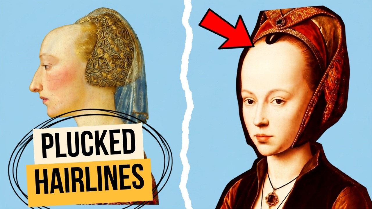 The Painful Way Medieval Women Got This Look | Strange History