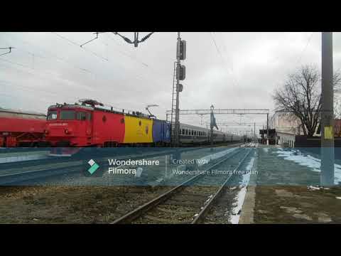 EA1 255 intrînd in Gara Veresti cu IR 1655 Bucuresti Nord Suceava