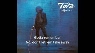 Toto - Home of the Brave (Free Speech Edition, lyrics)