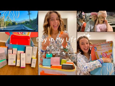 Day In My Life as an Influencer + Student (school, PR, brand deals, cross country, makeup, etc) 🫶🏼