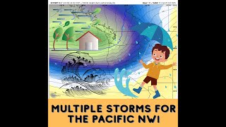 Pacific NW Weather: Wind, Waves, Thunders, Snow, Heavy Rain!