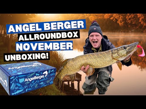 Die Angel Berger Allround Pro Monatsbox November 2025 im Unboxing! Deadbait auf Hecht Spezial!