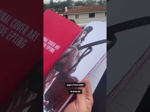 SARA hardcover unboxing with TZE