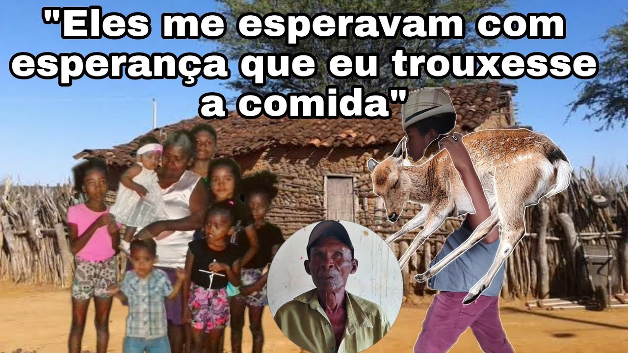 História de caçador - A caça era o único meio para alimentar a família #causos #caçadas