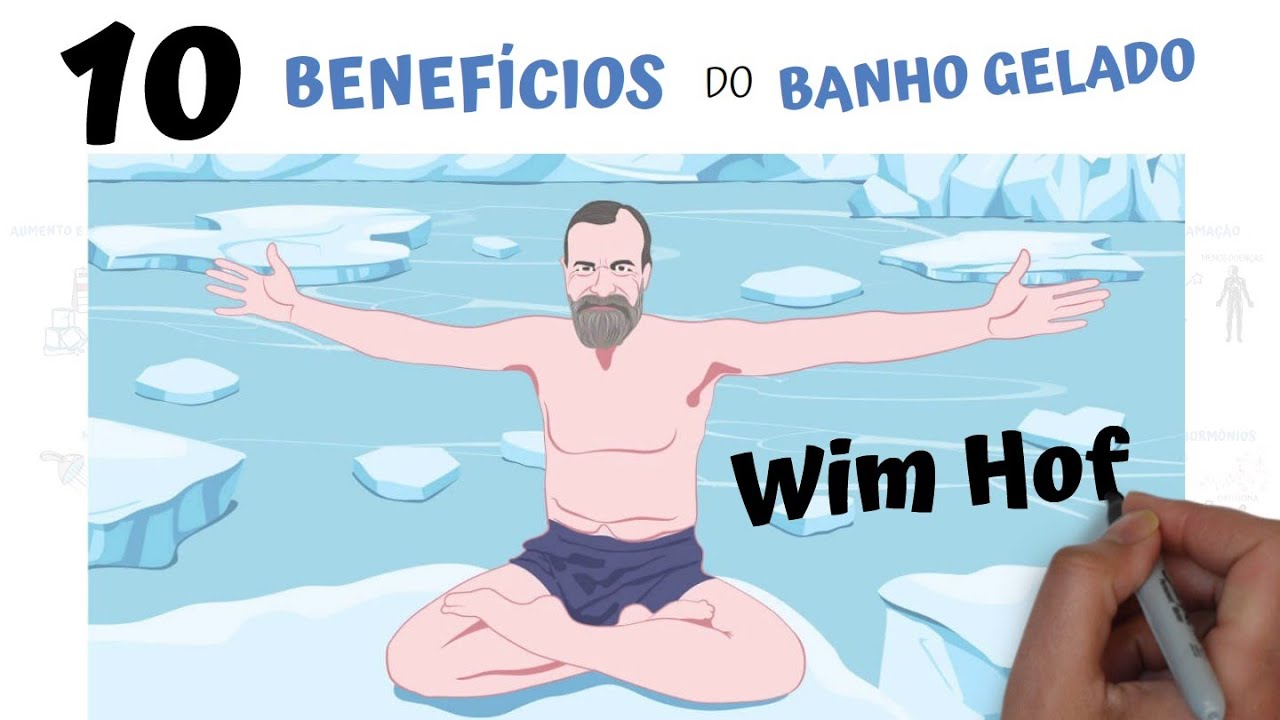 Wim Hof e os 10 Benefícios do Banho Gelado | Exposição ao frio | Imersão no Gelo