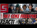 COAST CONTRA - DIET COKE FREESTYLE | REACTION