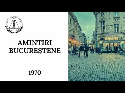 Amintiri Bucureștene, regie Radu Gabrea, 1970