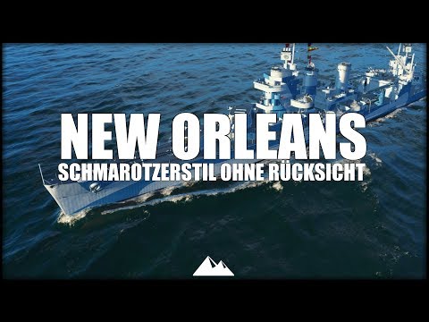 NEW ORLEANS, dreckiger Schmarotzer im TX! - World of Warships | [Division] [DE] [60fps]