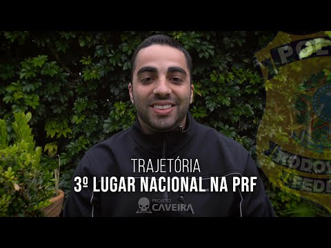 Um ano de estudo focado na PRF e conseguiu o 3º lugar Nacional