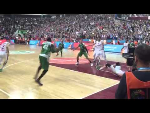 finale Eurochallenge 2015 Fin du match Nanterre