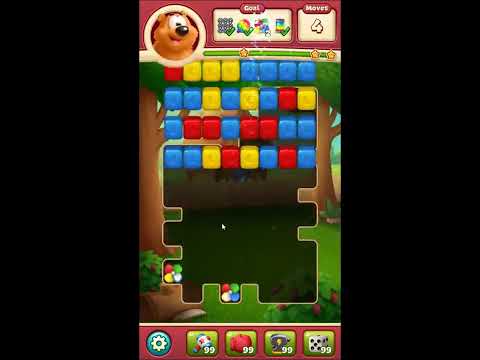 Toon Blast Level 6490 - NO BOOSTERS 🐻🐺🐱 | SKILLGAMING ✔️