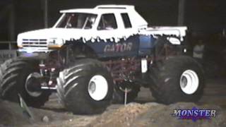 preview picture of video 'Gator Monster Truck - Friday Event (Tifton, GA 1997)'