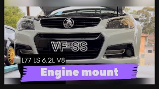 VF SS LS engine mount replacement V8 Holden Commodore