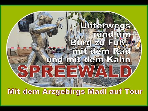 Spreewald - Burg und Umgebung und Krabat Mühle Schwarzkollm
