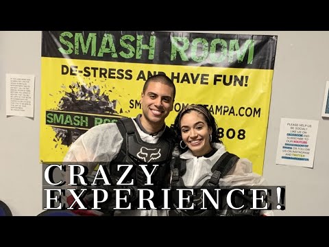 SMASH ROOM EXPERIENCE! | Anger Room + Tampa