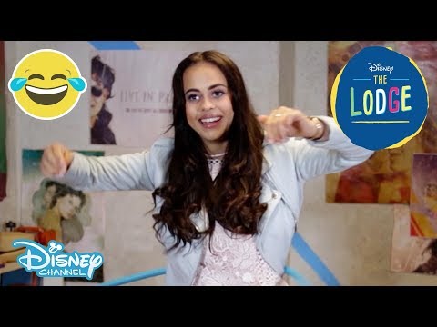 The Lodge | Hula Hoop Challenge ft Bethan Wright | Official Disney Channel UK