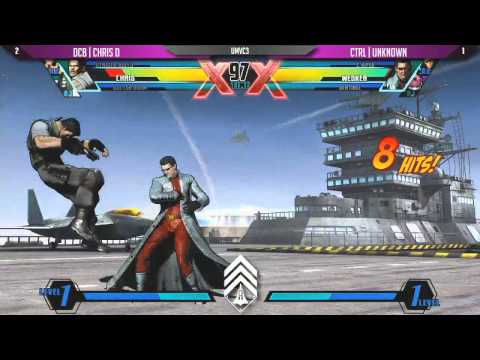 Xanadu Games Monthly - Jan. 2015 - UMVC3 - DCB | Chris D VS. CTRL | Unknown