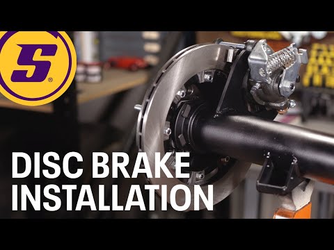 How to Convert Rear Drum Brakes to Disc Brakes (Install & Adjustment)