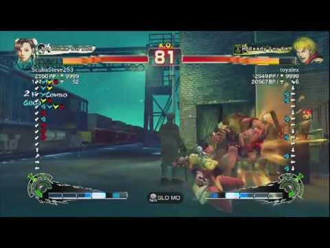 Chun Li vs  Ken   Super Street Fighter 4