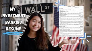 Critiquing My Resume That Got Me My Bulge Bracket Investment Banking Offer in NYC