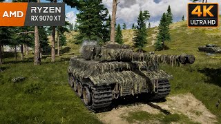 War Thunder | Tiger I West Gameplay | Realism Sound Mod [4K 60FPS] No Commentary