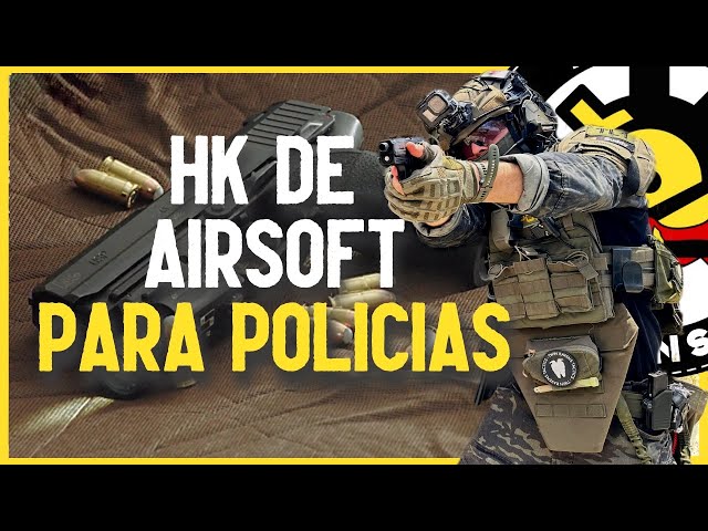 Vídeo relacionado con Pistola Airsoft HK USP Compact C02 Blowback Metalica. + Funda Portabalines + 1000 Bolas + bombonas Co2. 23054/21993/18398