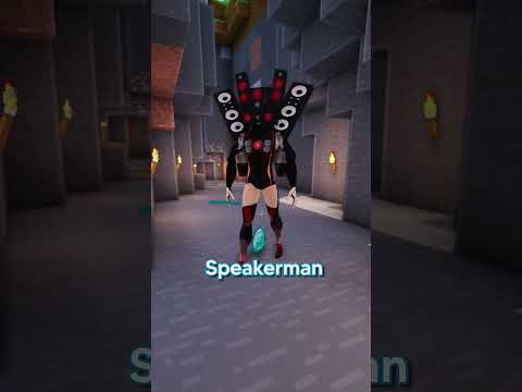 💎Skibidi VS Speakerman: Minecraft Diamond Hunt!