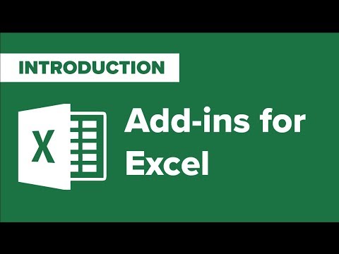 Add-ins for Excel: How they work, and an intro to the...